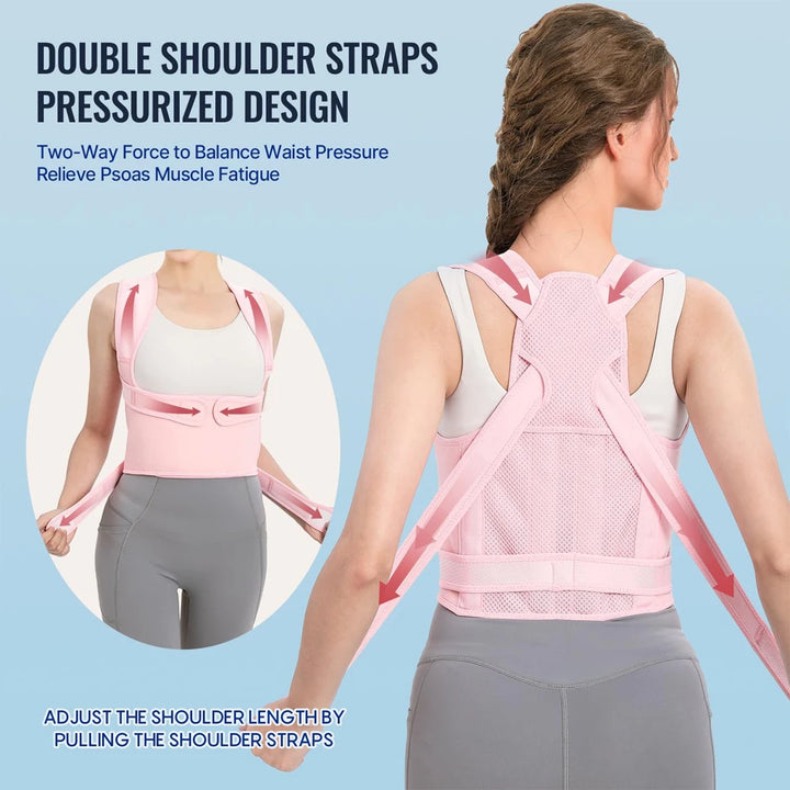 Adjustable Back Brace Posture Corrector for Scoliosis & Hunchback