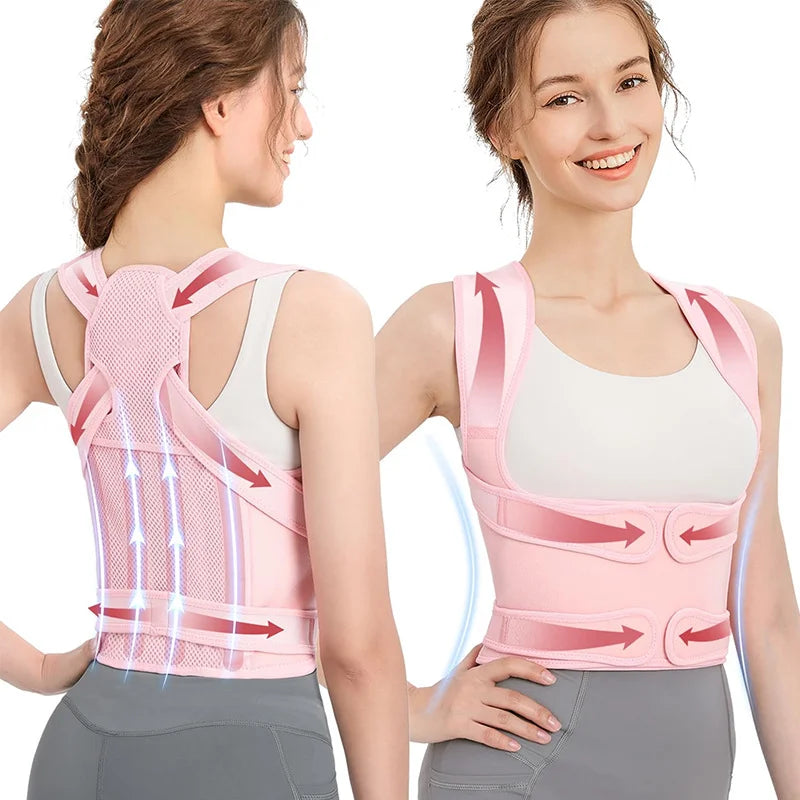 Adjustable Back Brace Posture Corrector for Scoliosis & Hunchback