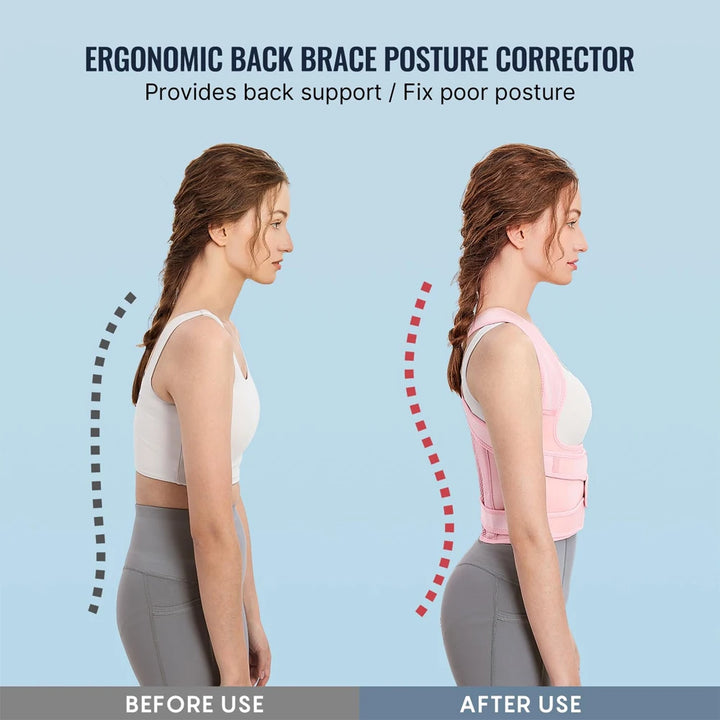 Adjustable Back Brace Posture Corrector for Scoliosis & Hunchback